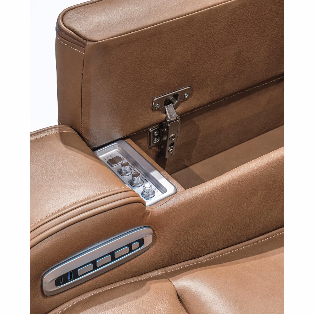 Knightington Power Reclining Sofa with Audio Seating - Image 11
