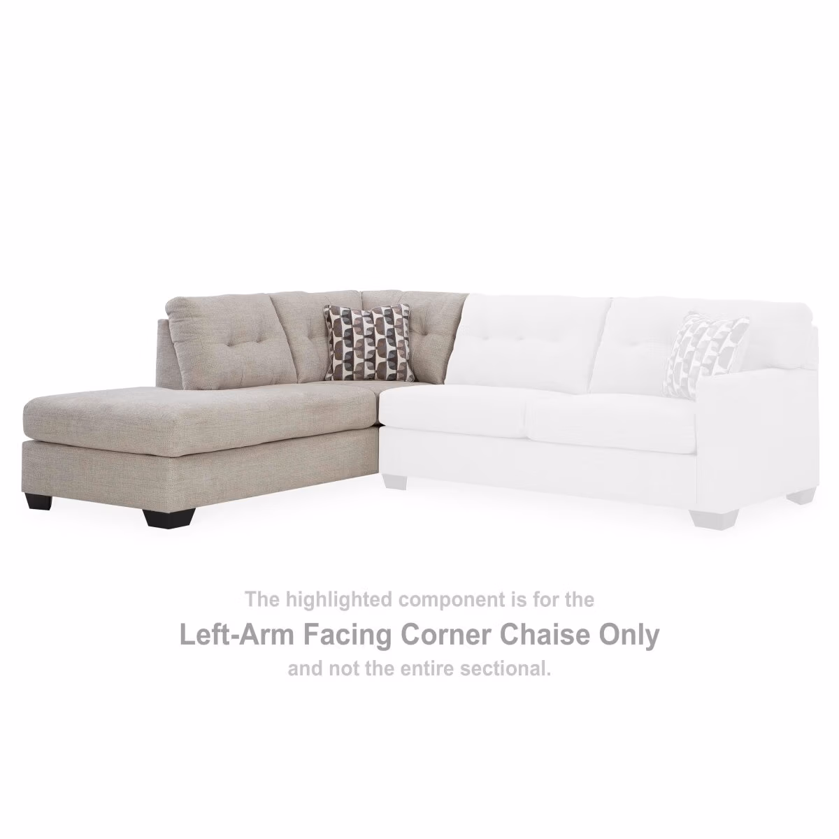 Mahoney Left-Arm Facing Corner Chaise - Image 3