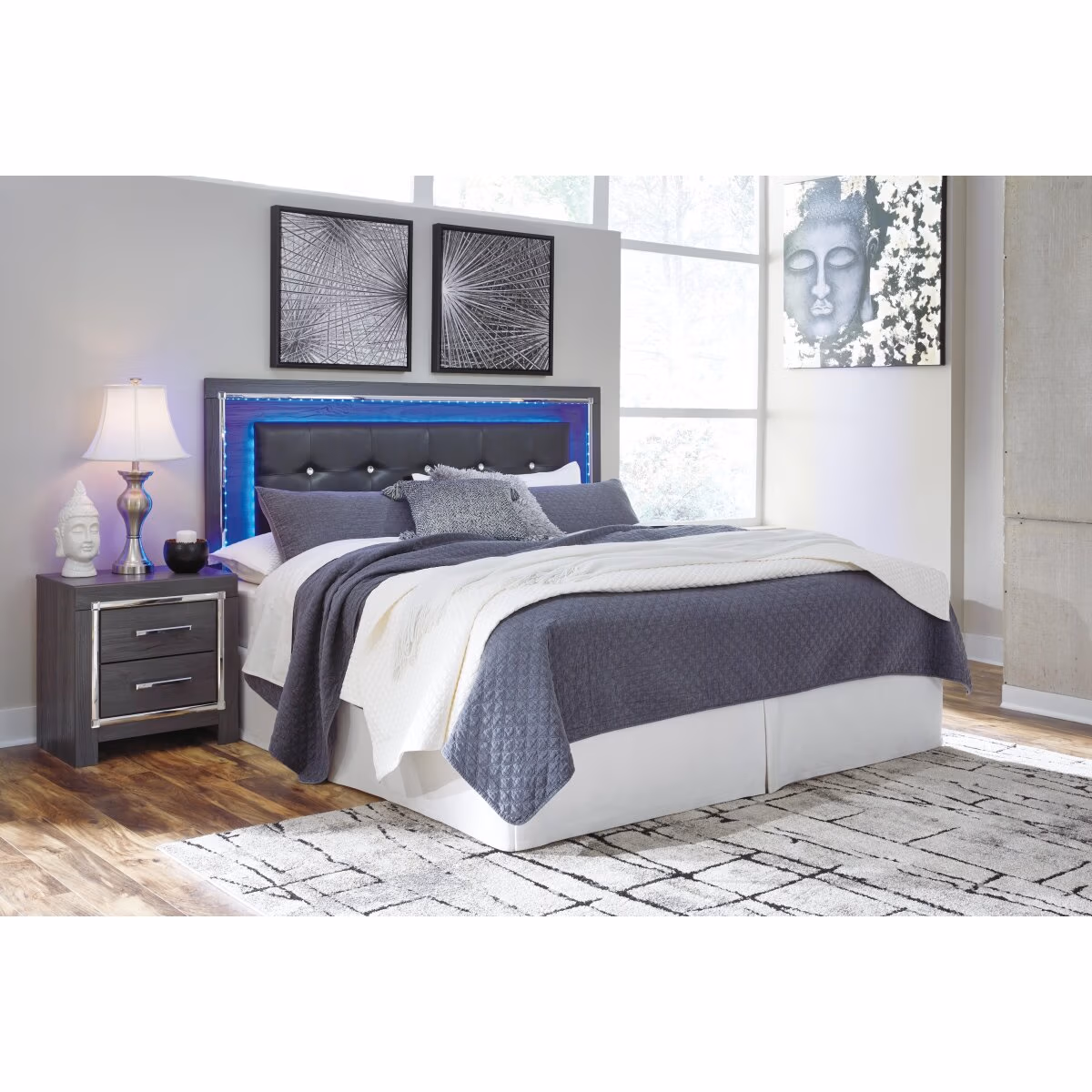 Lodanna King/California King Upholstered Panel Headboard - Image 3