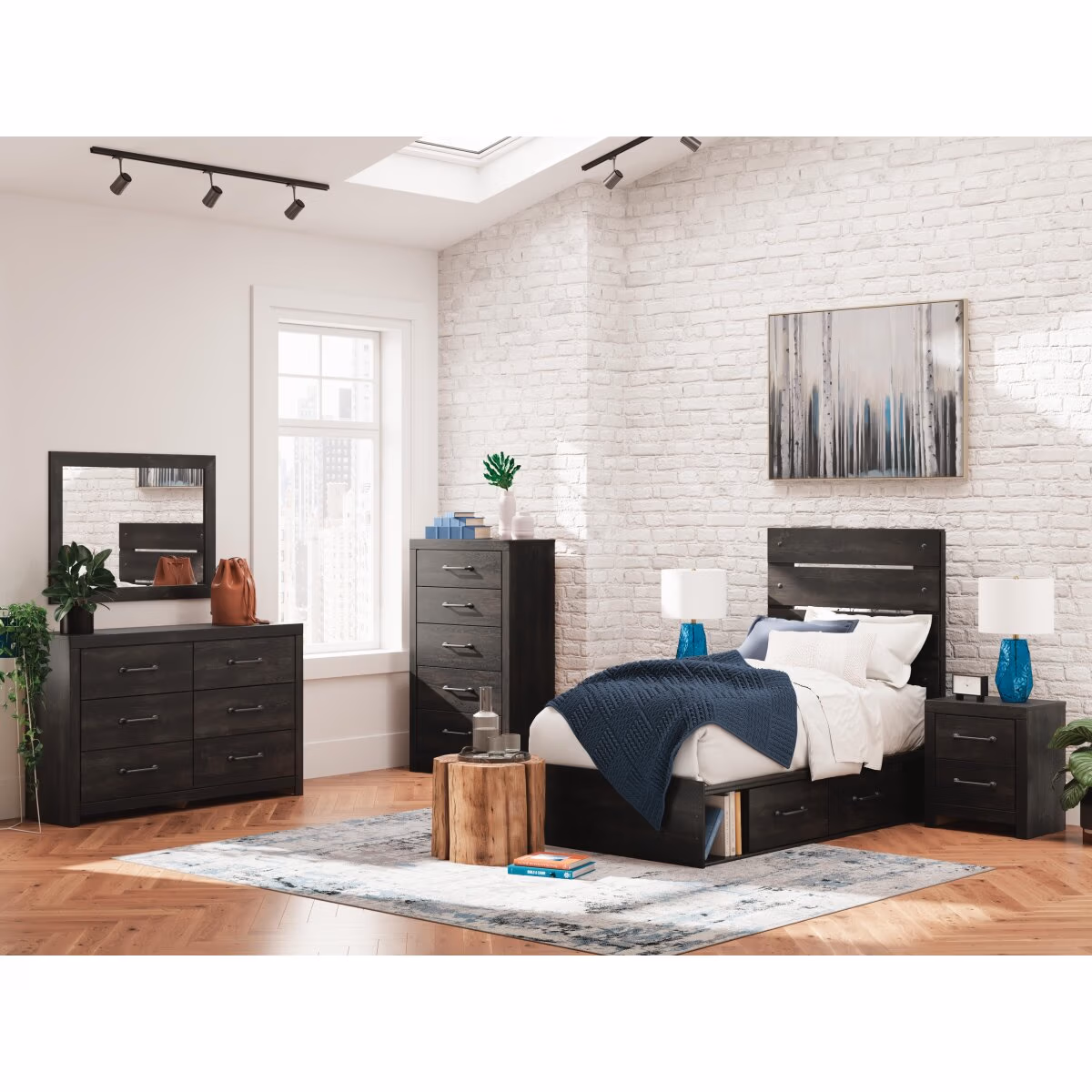 Hollivern Twin Panel Storage Bed - Image 13