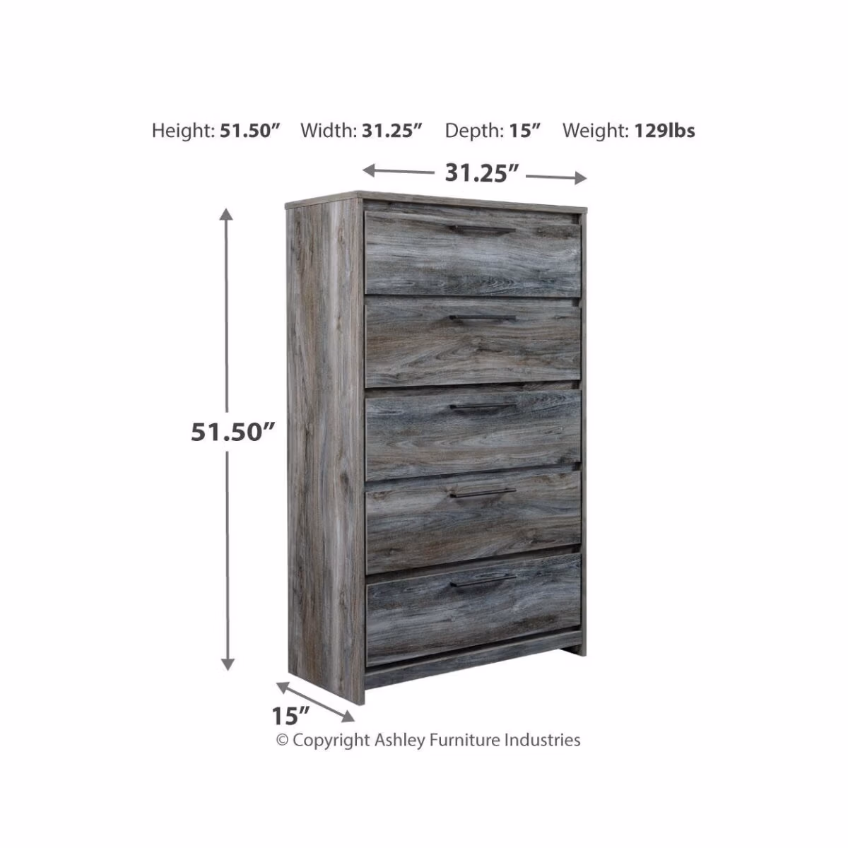 Baystorm Chest of Drawers - Image 7