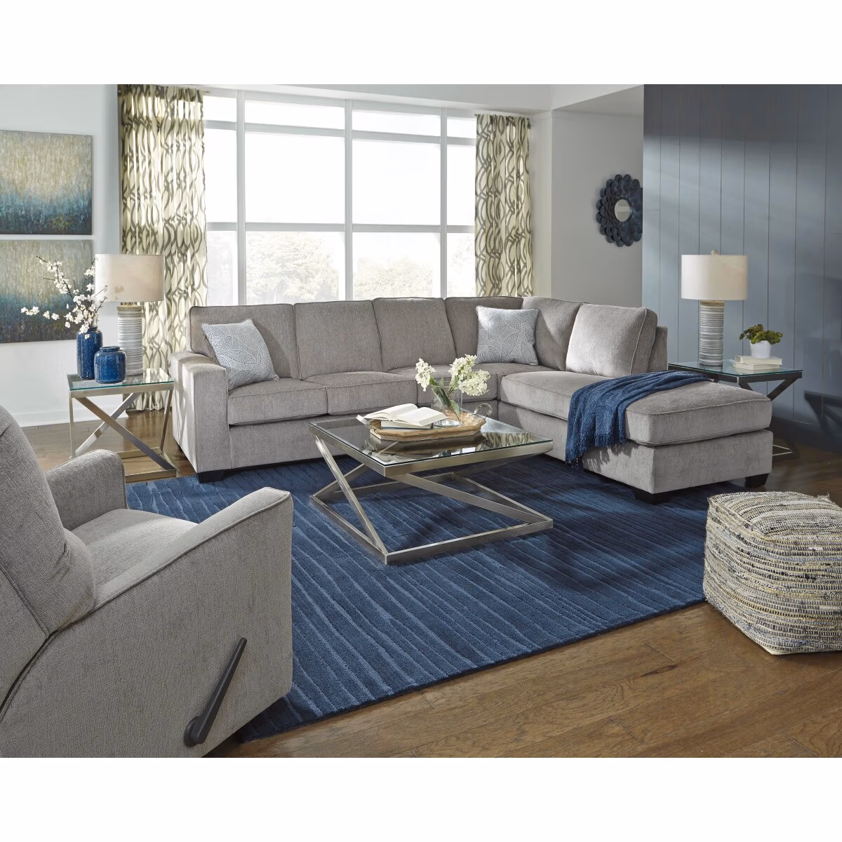 Altari 2-Piece Sleeper Sectional with Chaise - Image 4