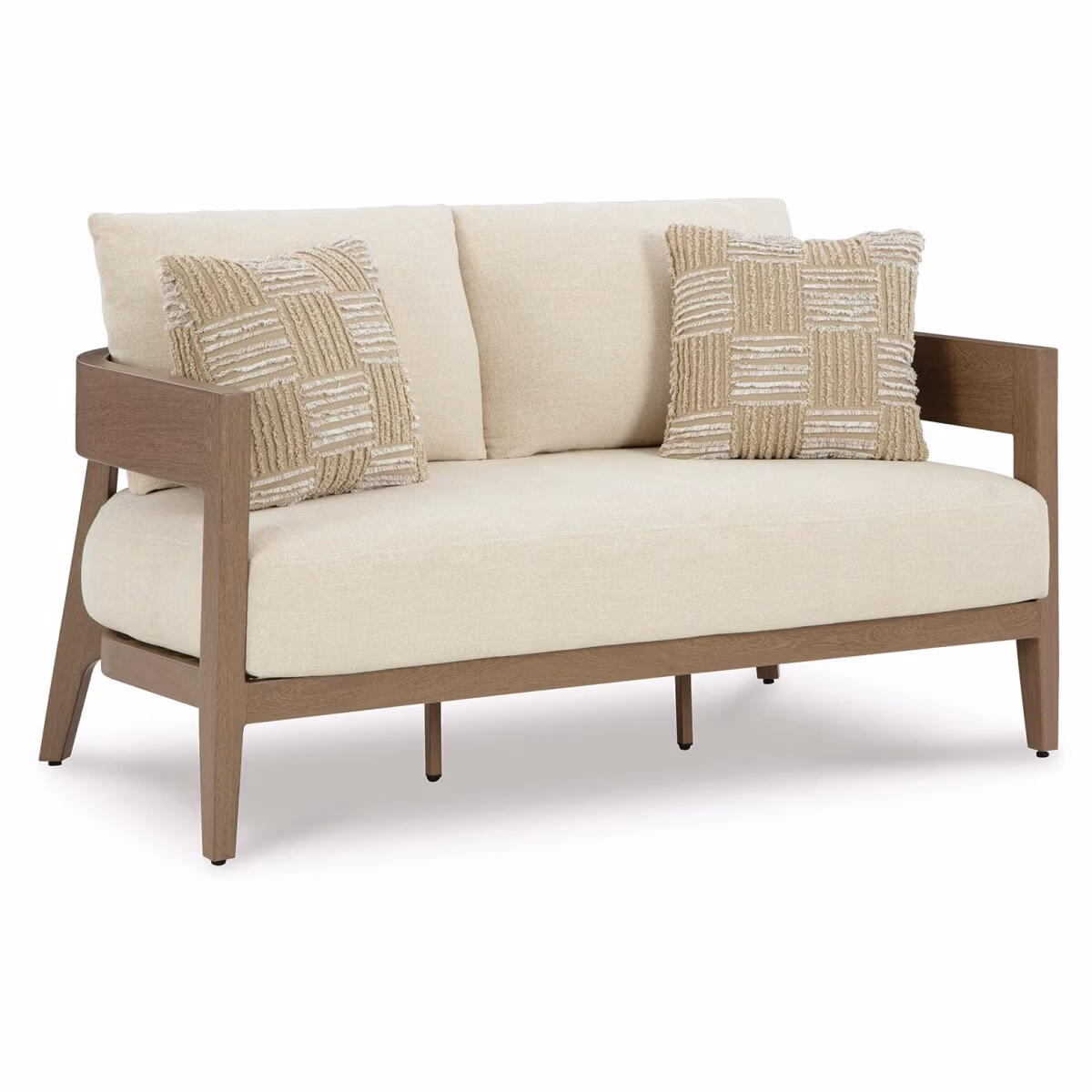 Serene Bay Outdoor Loveseat with Cushion - Image 2