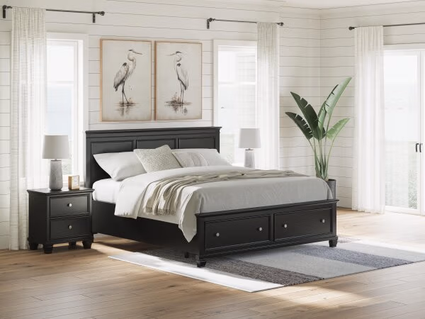 Lanolee King Panel Storage Bed - Image 3