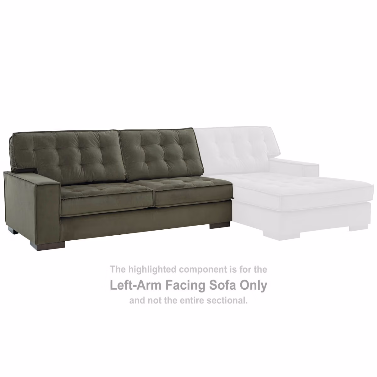 Caspian-Town Left-Arm Facing Sofa - Image 3