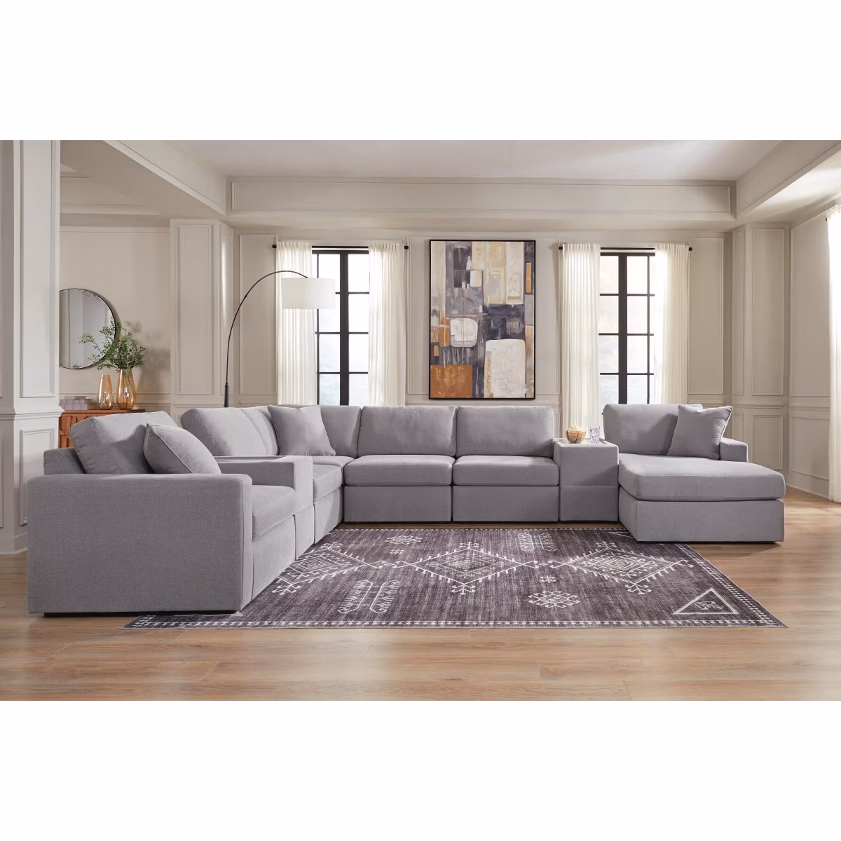 Modmax 8-Piece Sectional with Chaise - Image 2