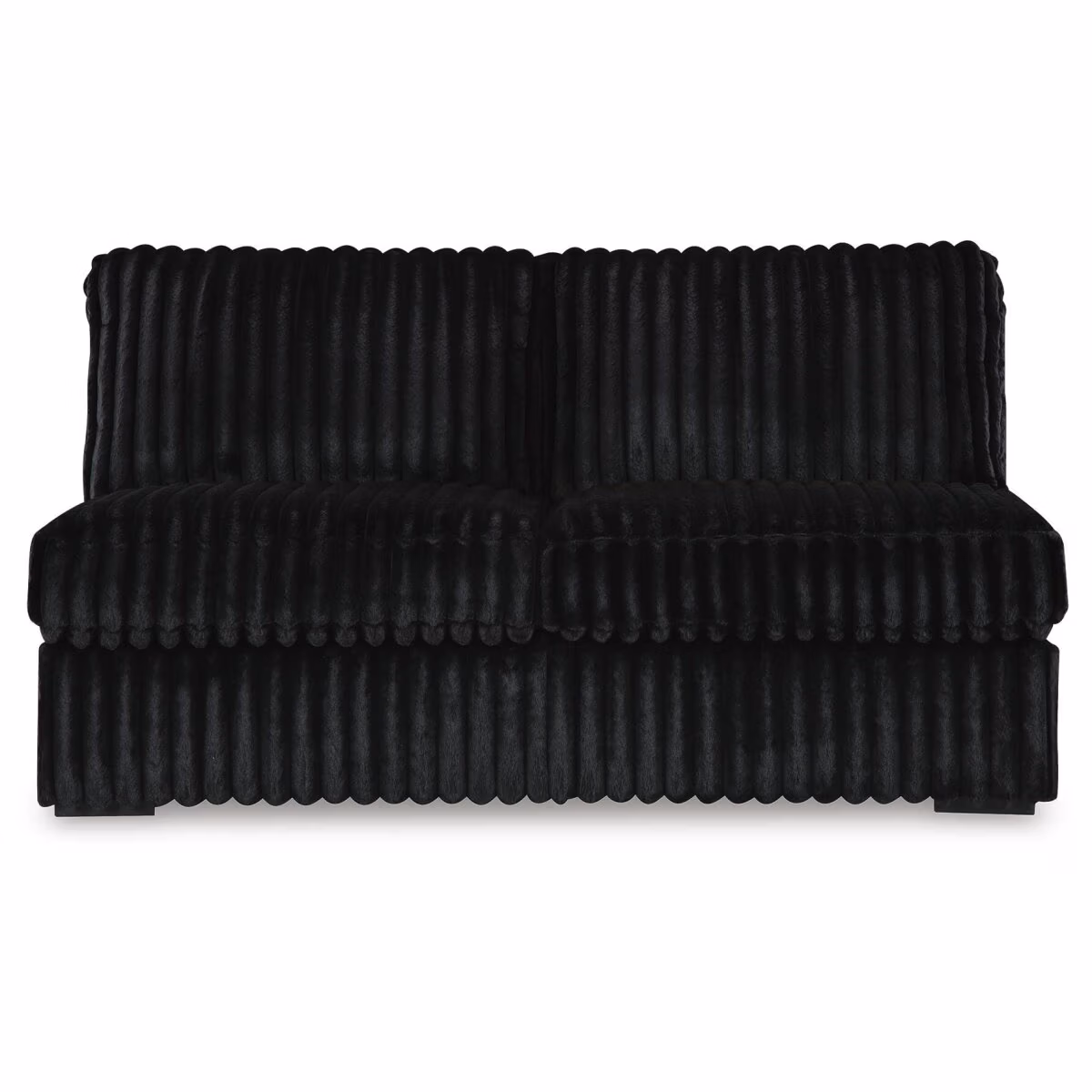 Midnight-Madness Armless Loveseat - Image 4