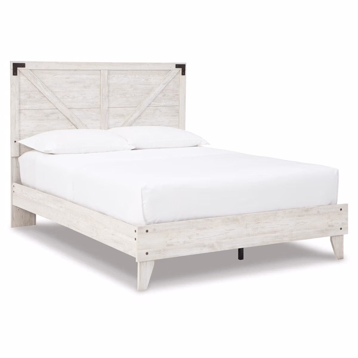 Shawburn Queen Crossbuck Panel Platform Bed - Image 2