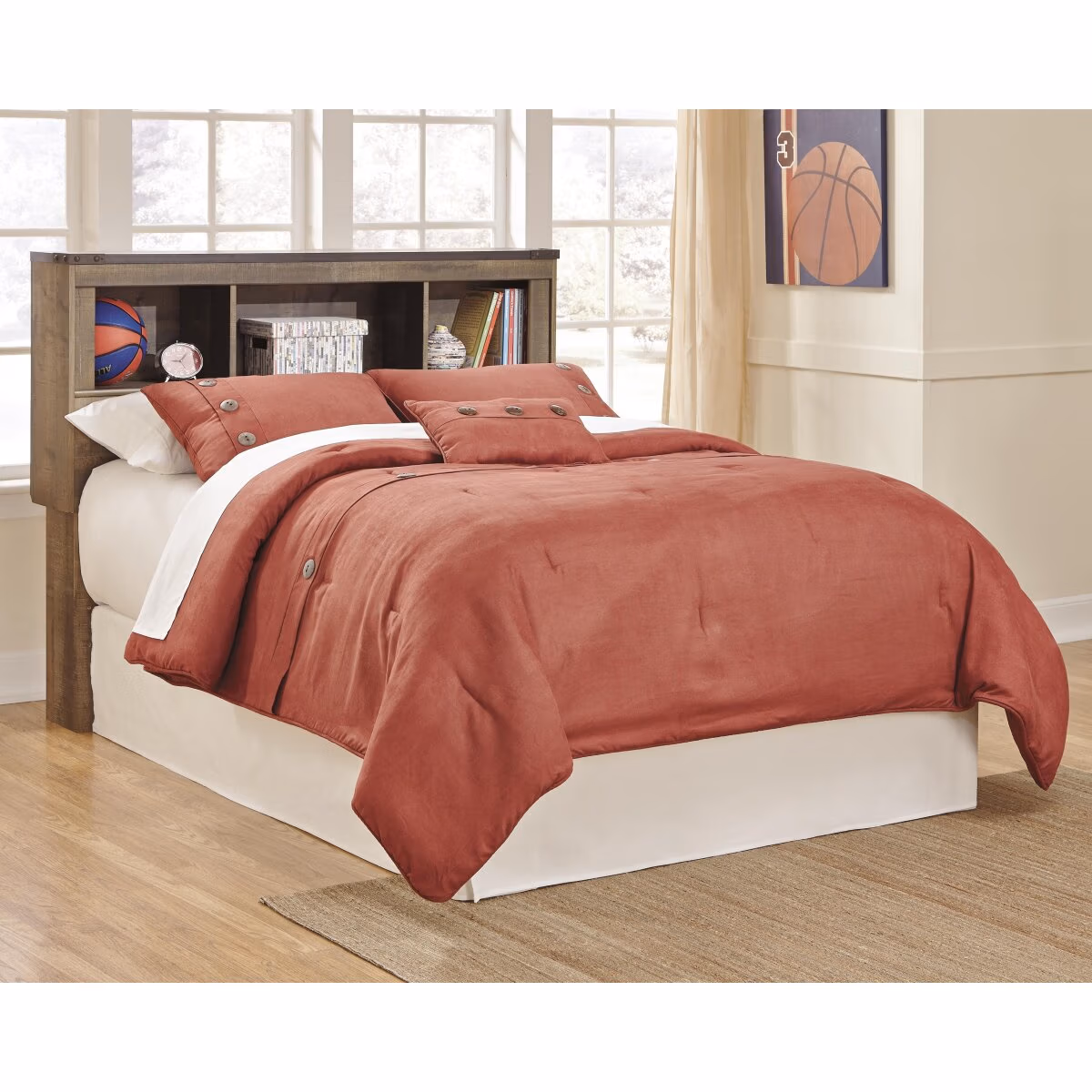 Trinell Full Bookcase Headboard - Image 3