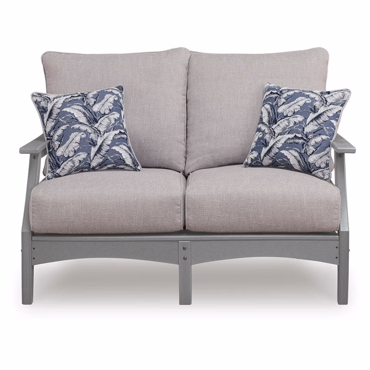Cove Beach Outdoor Loveseat with Cushion - Image 4