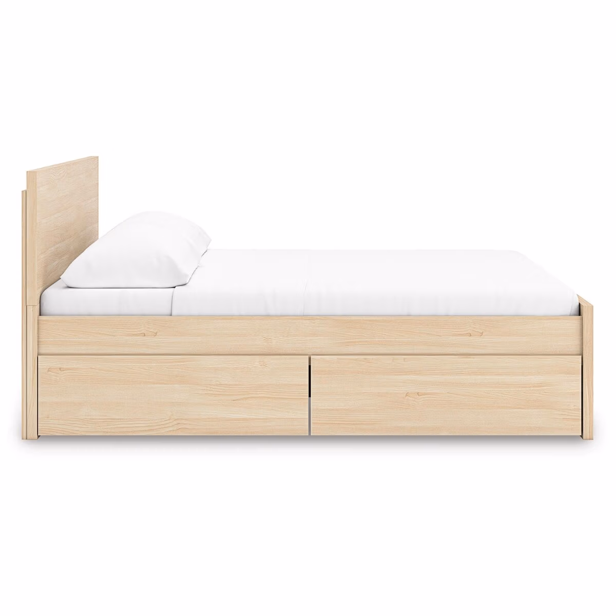 Onita King Panel Platform Bed with 2 Side Storage - Image 8