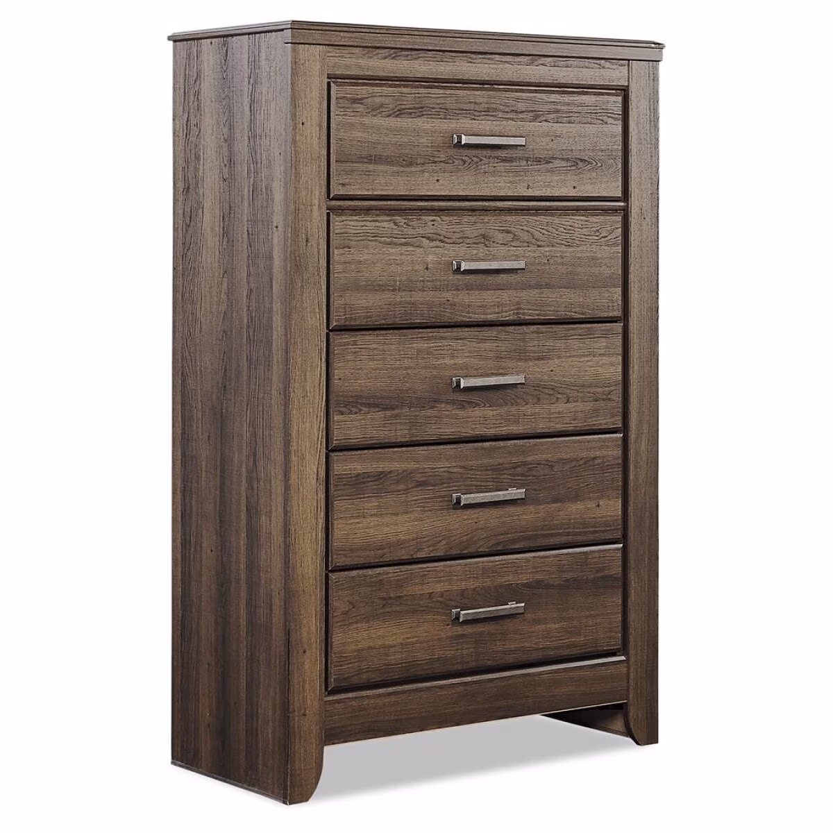 Juararo California King Panel Bed, Dresser, Mirror, Chest and Nightstand - Image 4