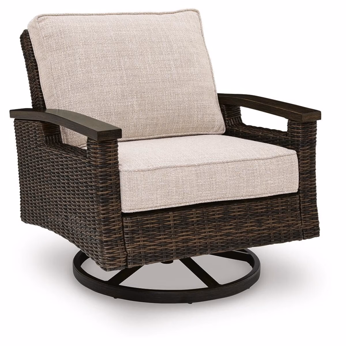 Monterey Point Outdoor Swivel Lounge Chair (Set of 2) - Image 4