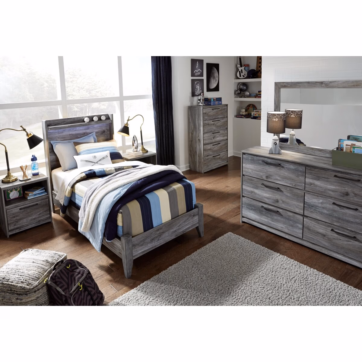 Baystorm Twin Panel Bed - Image 8