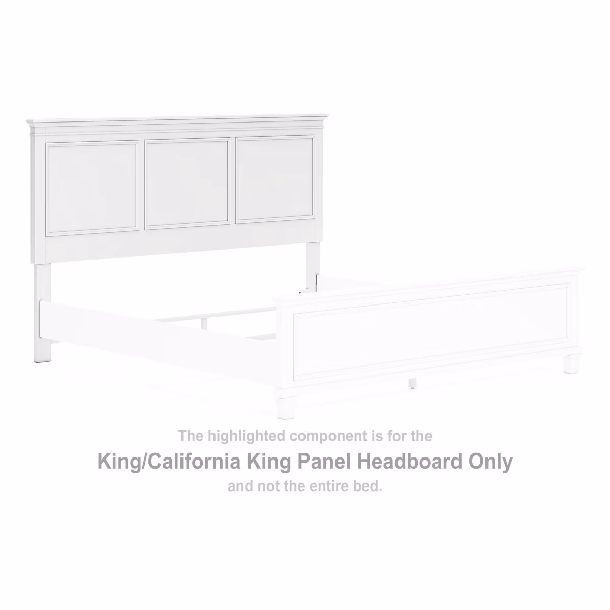 Fortman King/California King Panel Headboard - Image 3