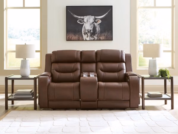 Knightington Power Reclining Loveseat with Audio Seating - Image 3