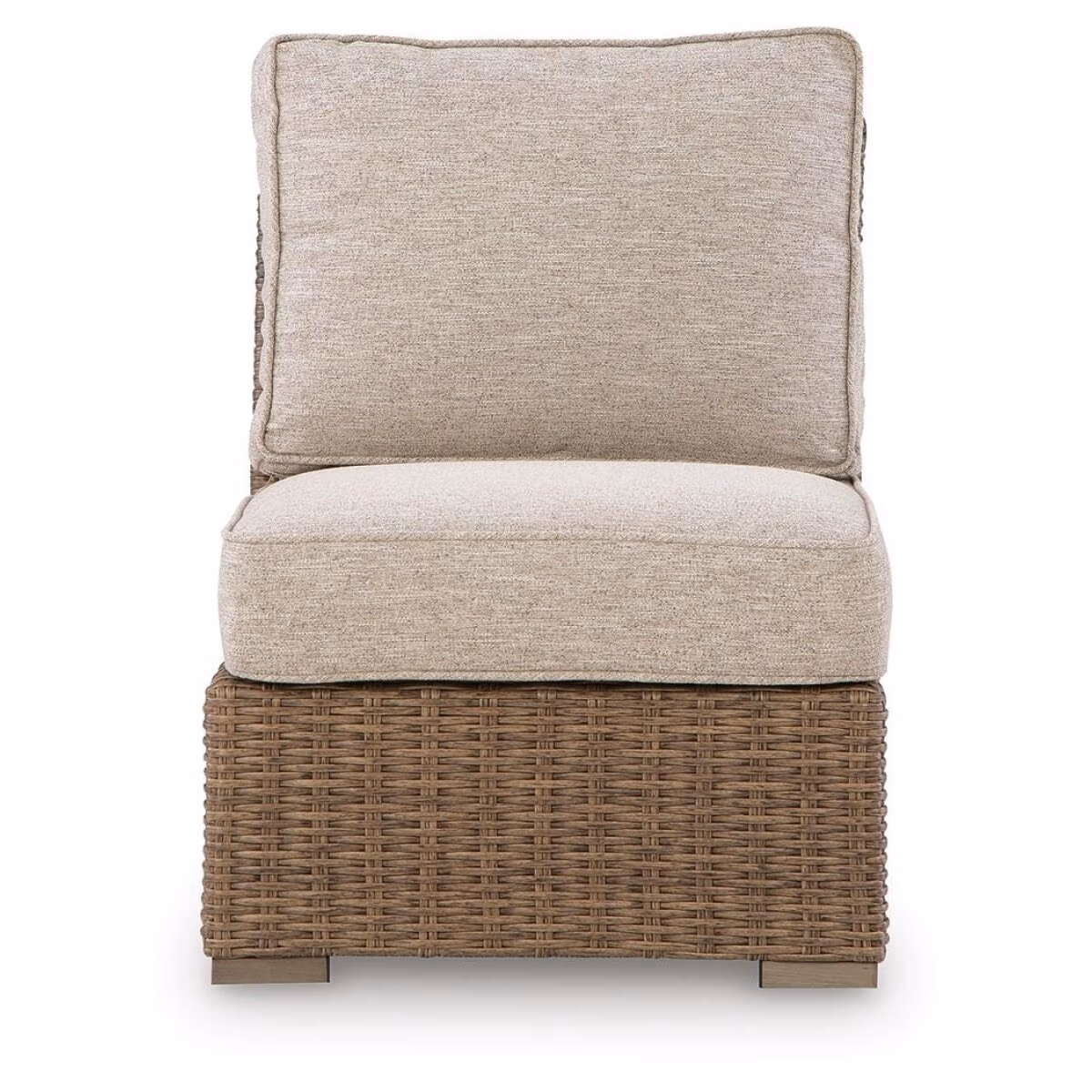 Laguna Heights Outdoor Armless Chair with Cushion - Image 4