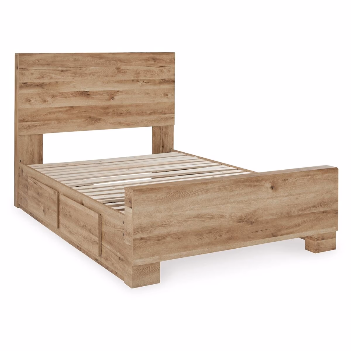 Hyanna Full Panel Bed with 2 Side Storage - Image 4