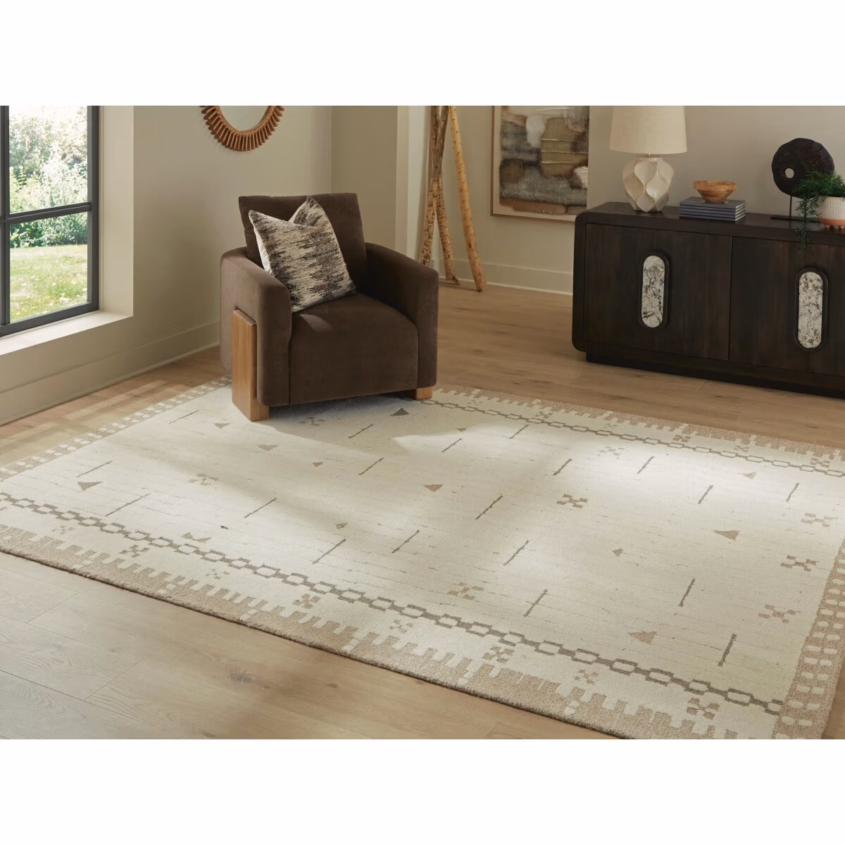 Dot 7'8" x 10' Area Rug - Image 3