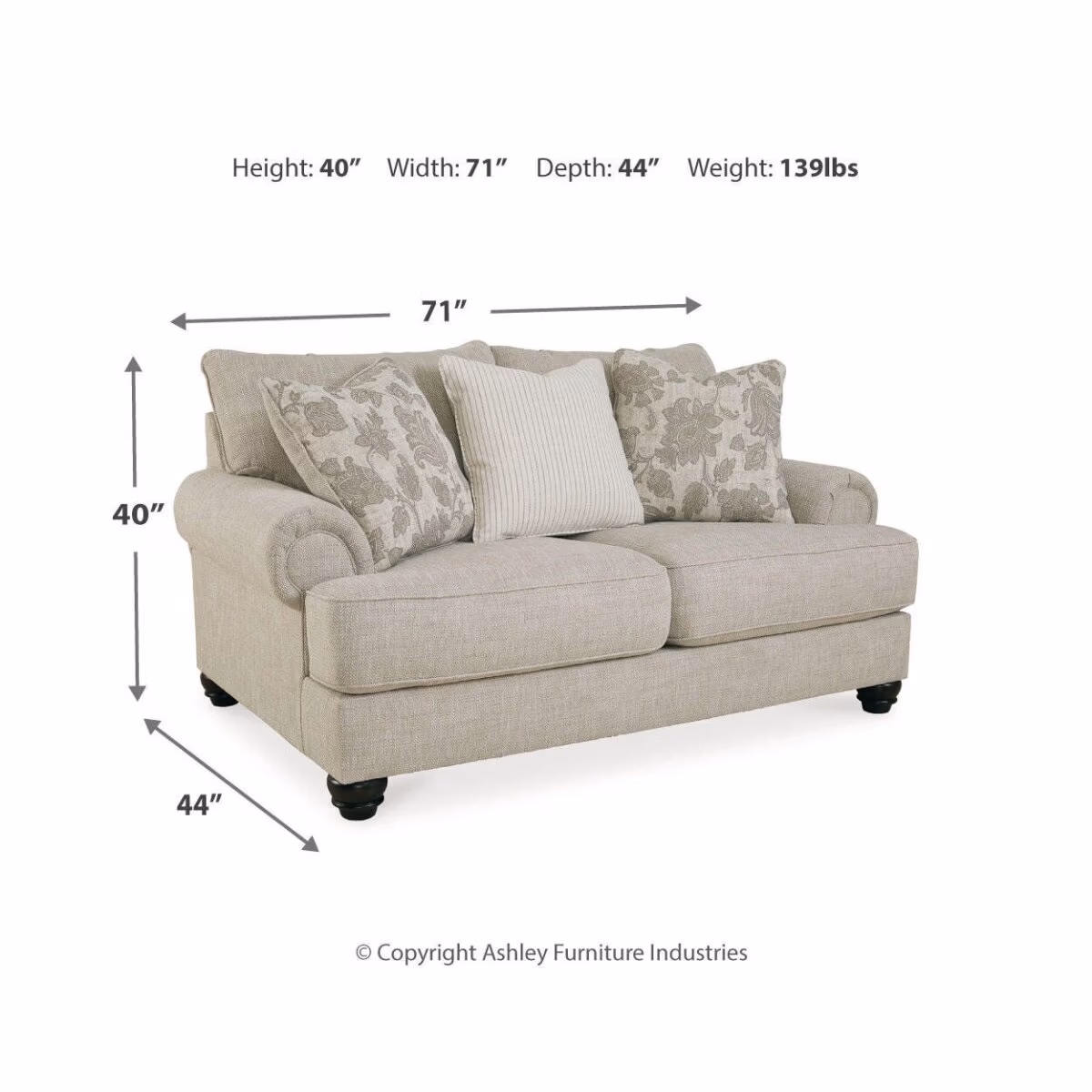Asanti Loveseat - Image 8