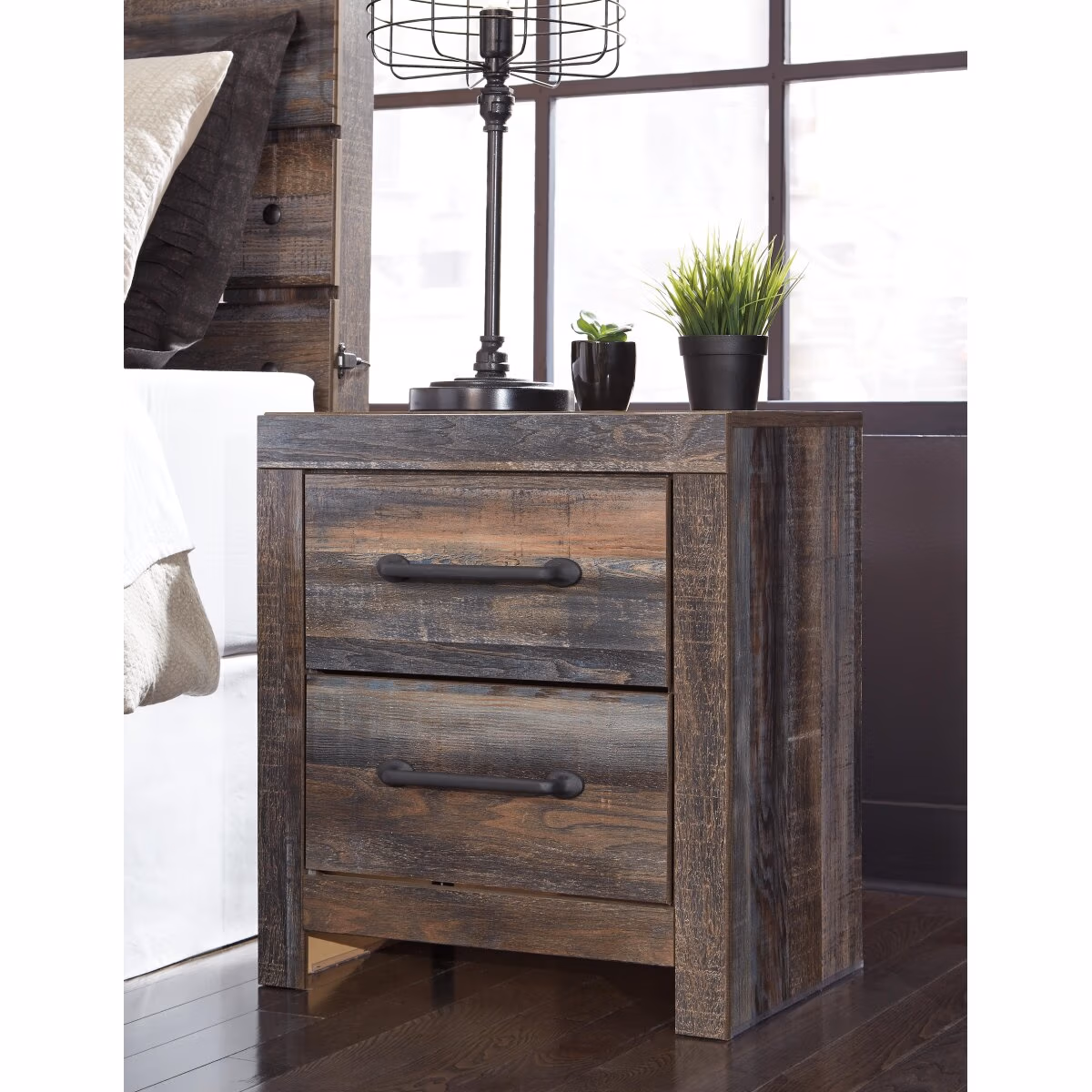 Drystan Queen Panel Storage Bed, Dresser, Mirror, Chest and Nightstand - Image 18