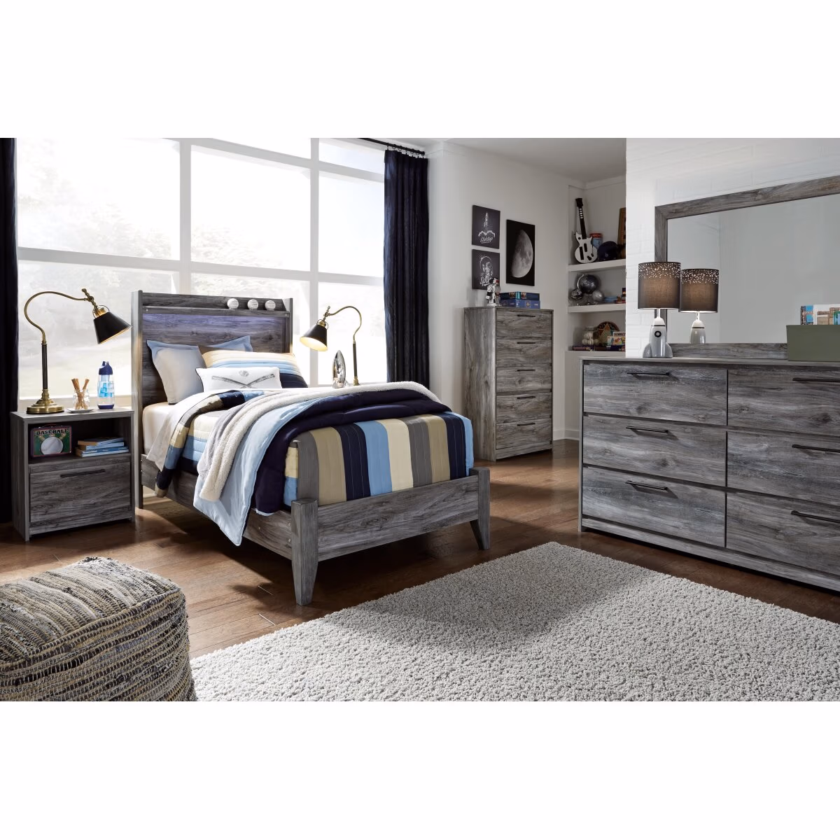 Baystorm Twin Panel Bed - Image 7