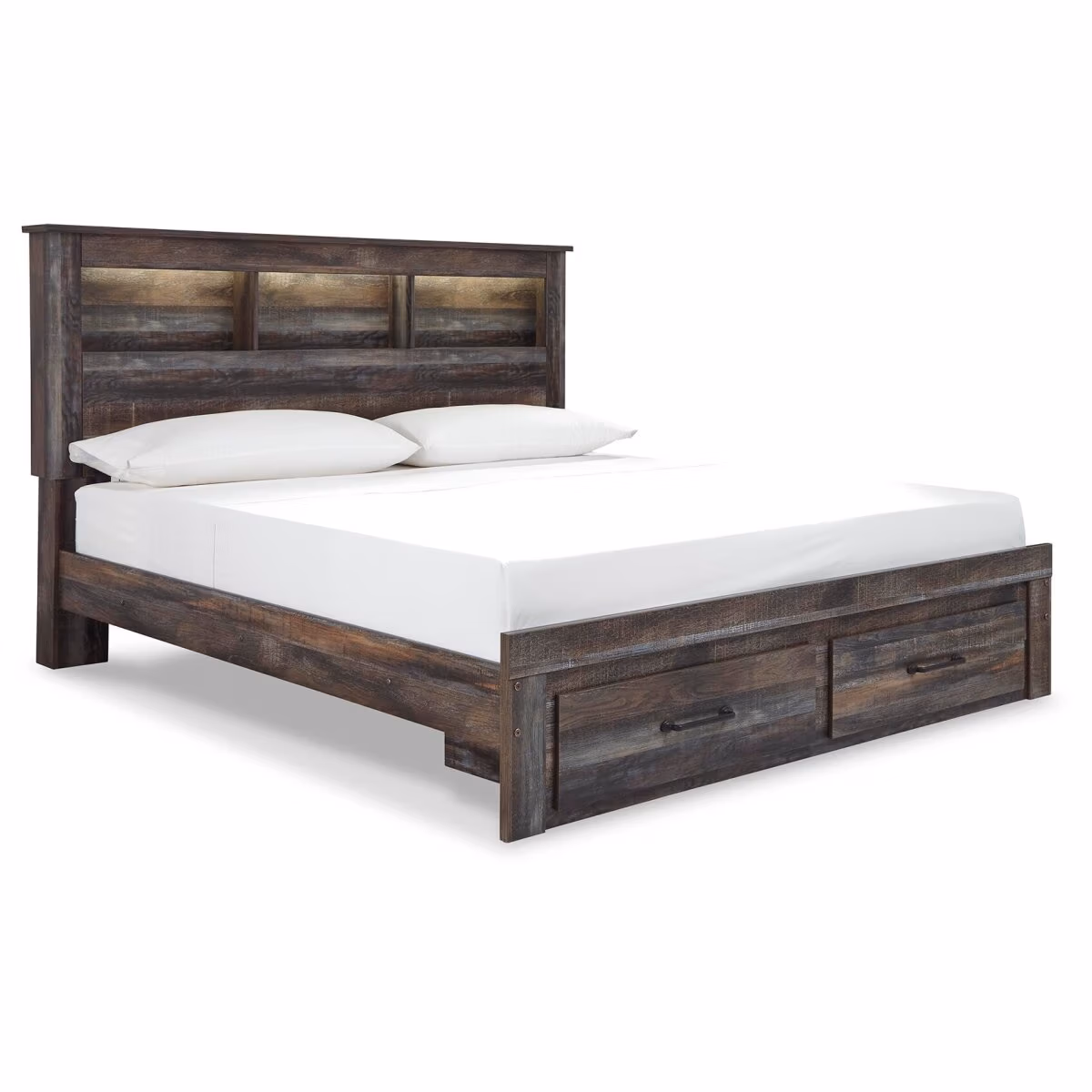 Drystan King Bookcase Storage Bed and Chest - Image 6