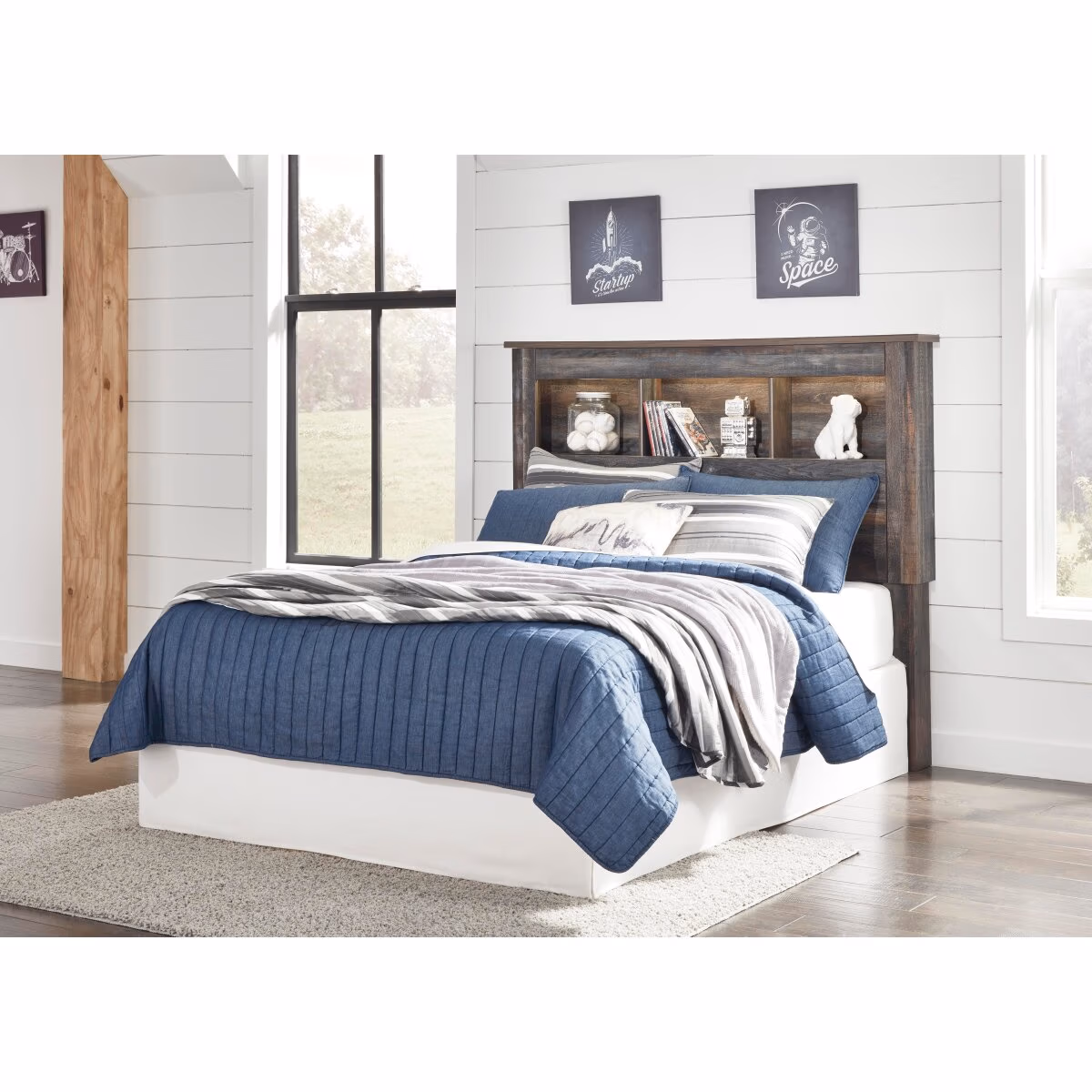 Drystan Full Bookcase Headboard - Image 6