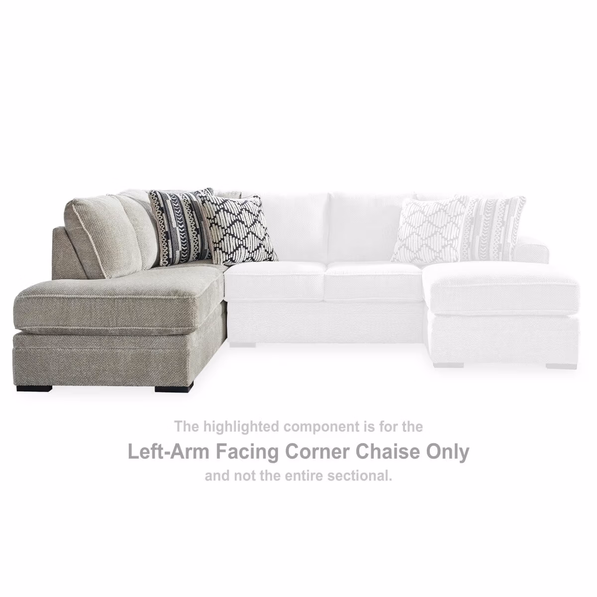 Calnita Left-Arm Facing Corner Chaise - Image 3