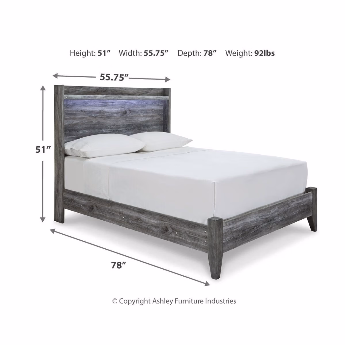Baystorm Full Panel Bed - Image 5