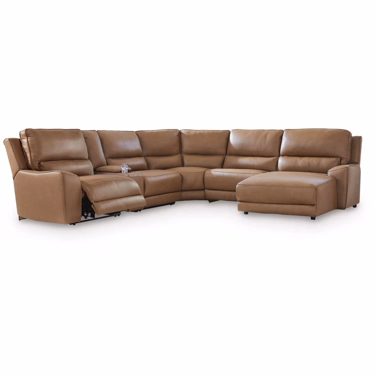DeepWakes 6-Piece Power Reclining Sectional with Chaise - Image 3