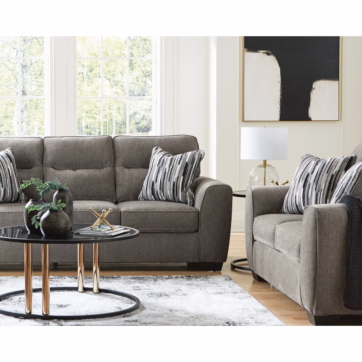 Olten Sofa and Loveseat - Image 4