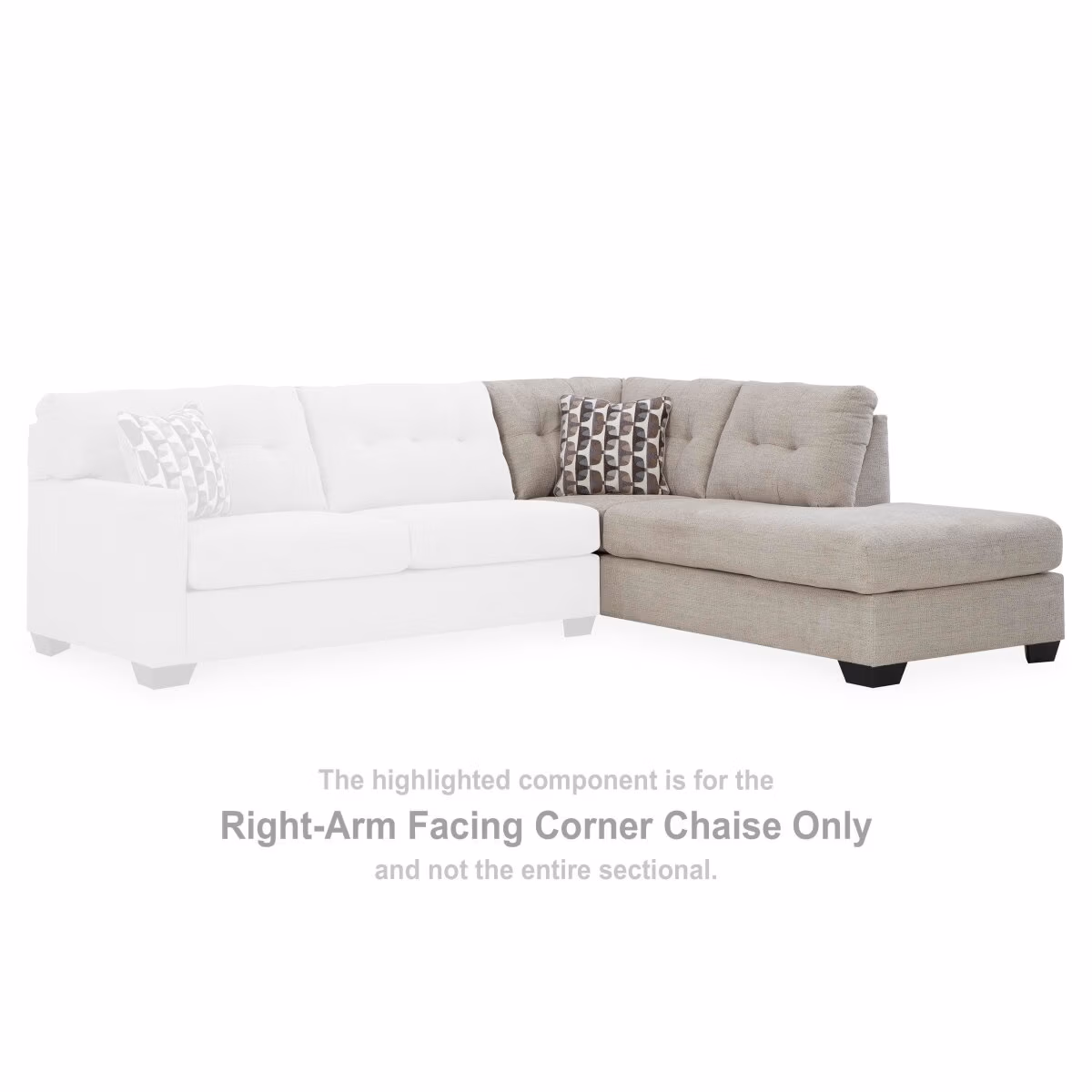 Mahoney Right-Arm Facing Corner Chaise - Image 3