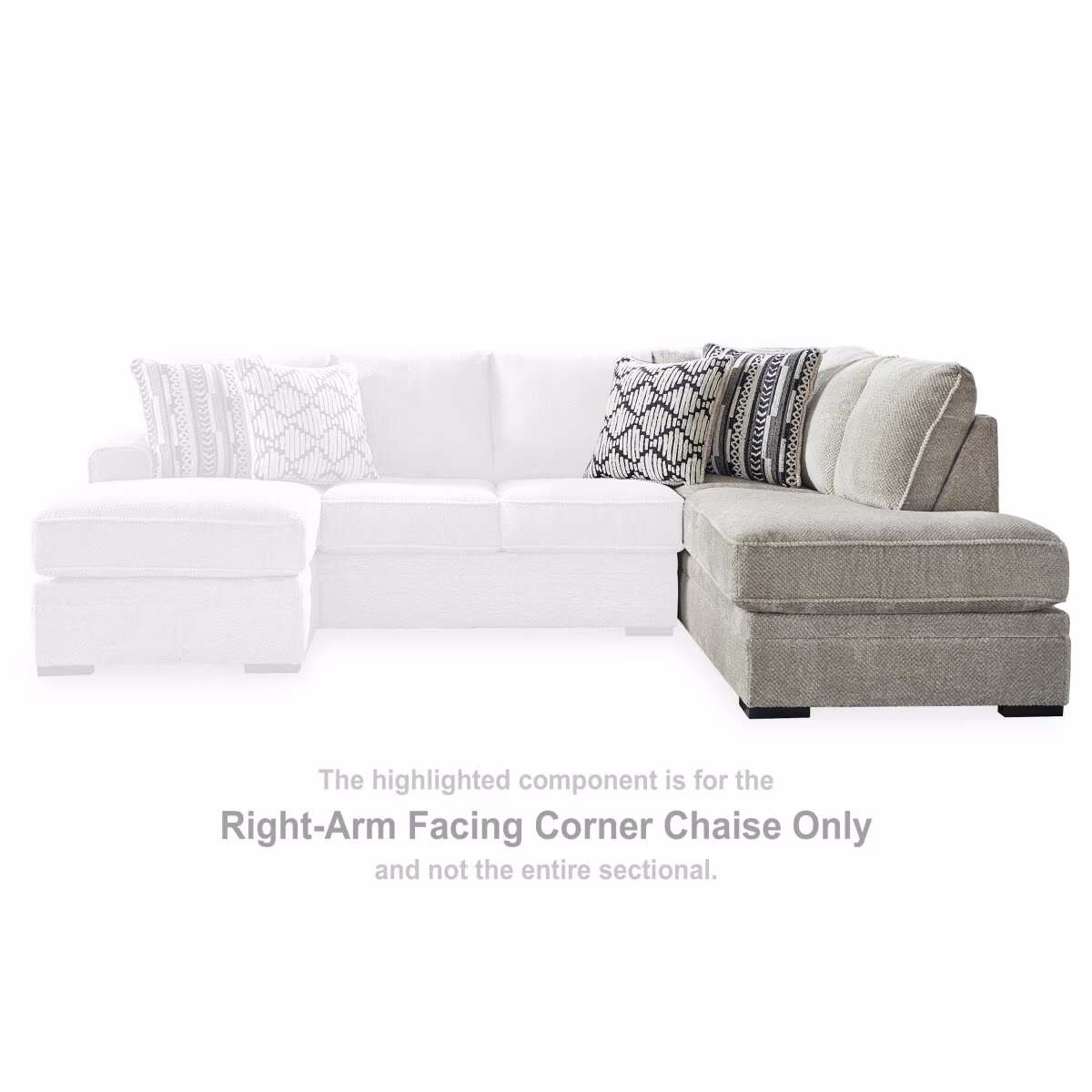 Calnita Right-Arm Facing Corner Chaise - Image 3