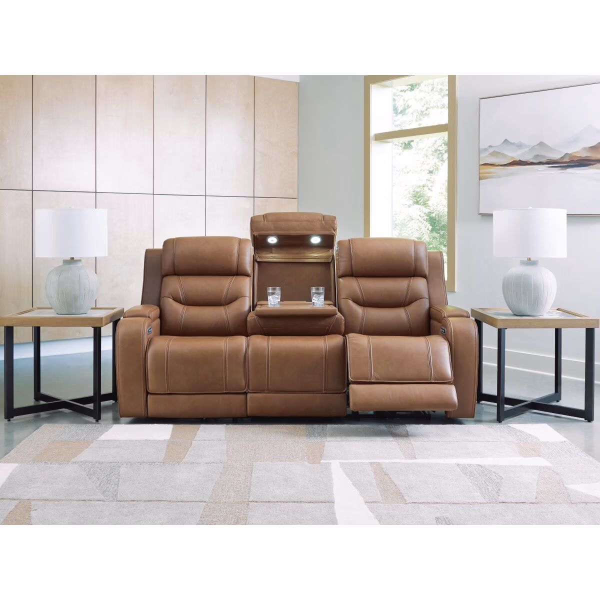 Knightington Power Reclining Sofa with Audio Seating - Image 7