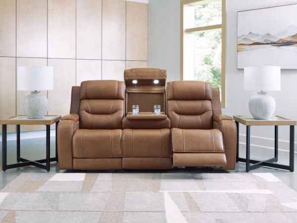 Knightington Power Reclining Sofa with Audio Seating - Image 7