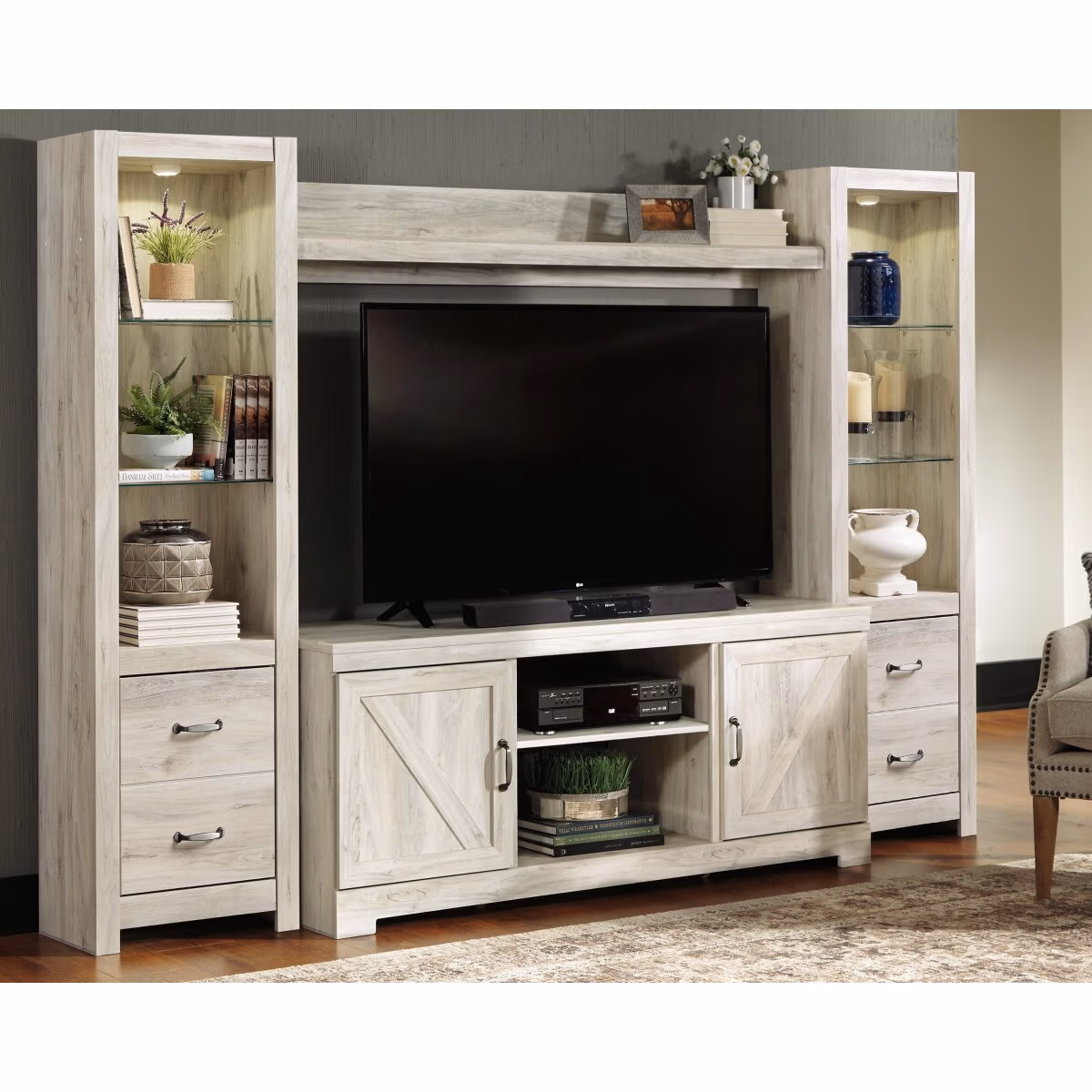 Bellaby 4-Piece Entertainment Center - Image 3
