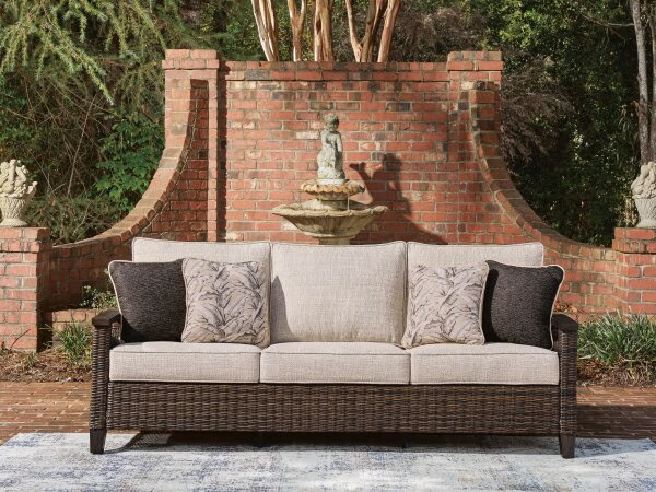Monterey Point Outdoor Sofa with Cushion - Image 3