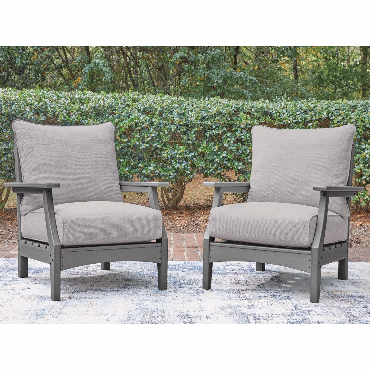 Cove Beach Outdoor Lounge Chair with Cushion - Image 3