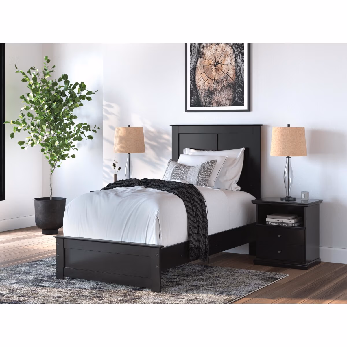 Maribel Twin Panel Bed - Image 3