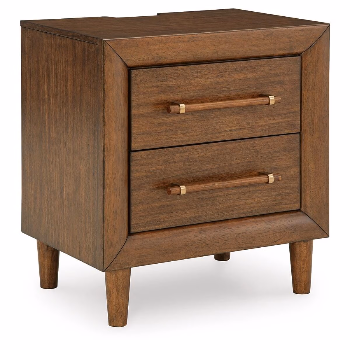 Lyncott Queen Upholstered Bed, Dresser, Mirror and Nightstand - Image 8