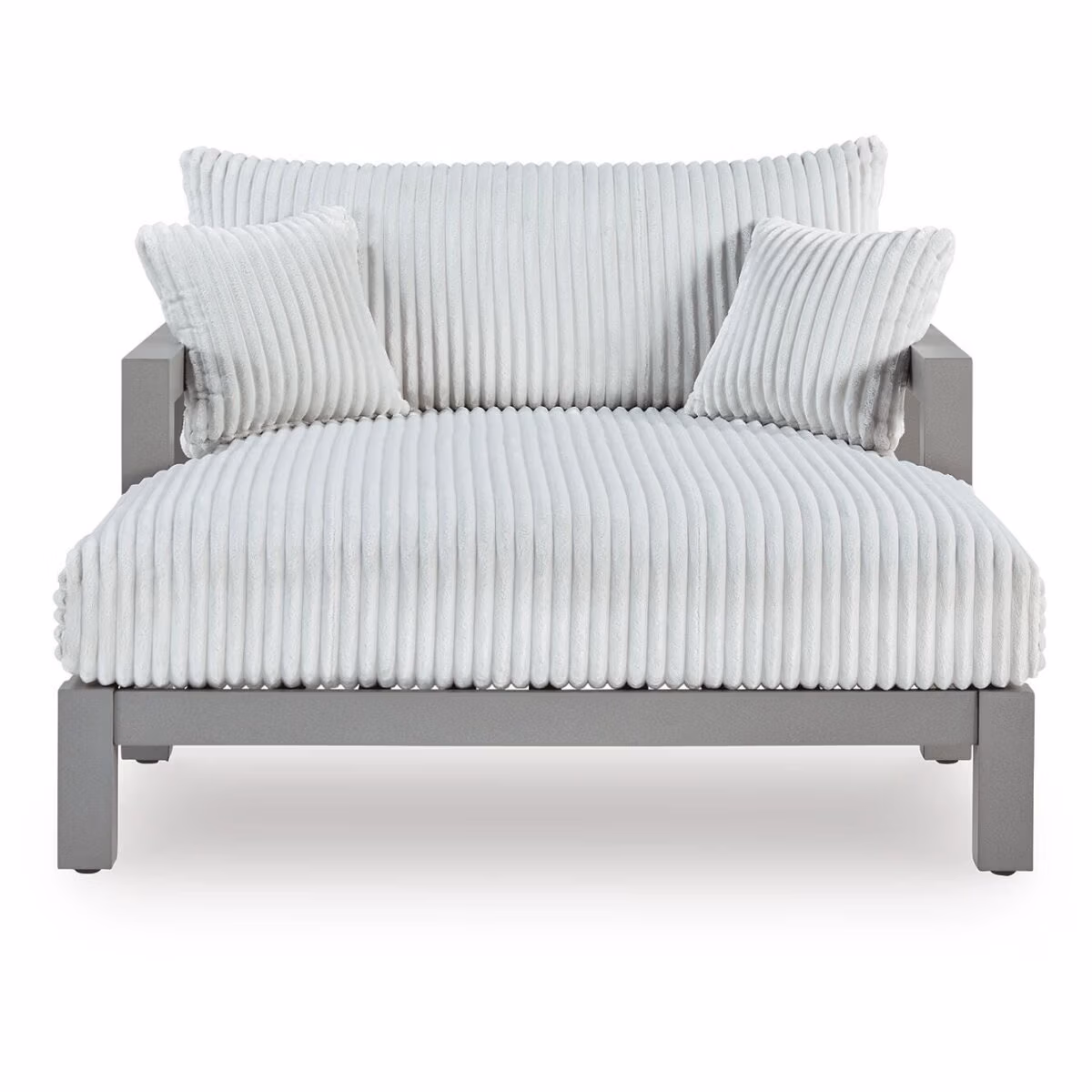 Hurley Park Outdoor Chaise Lounge with Cushion - Image 4