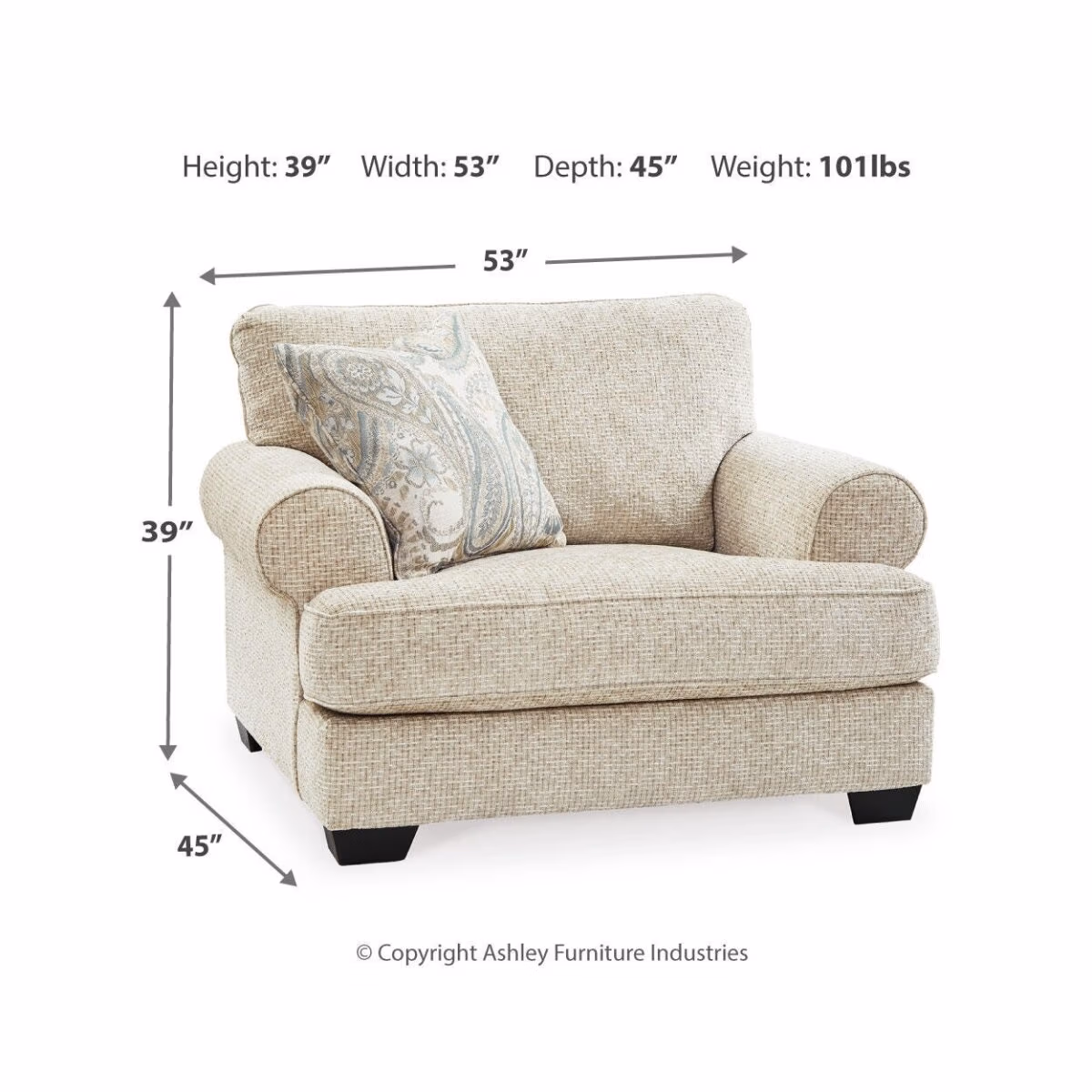 Monaghan Oversized Chair - Image 5