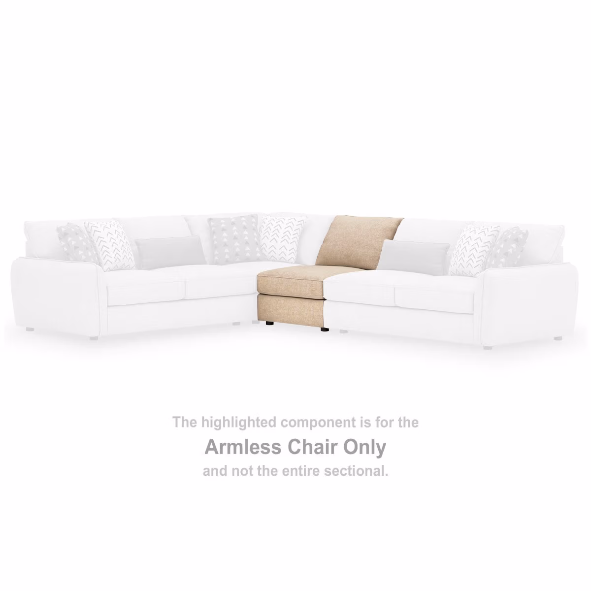 Seyler Armless Chair - Image 3
