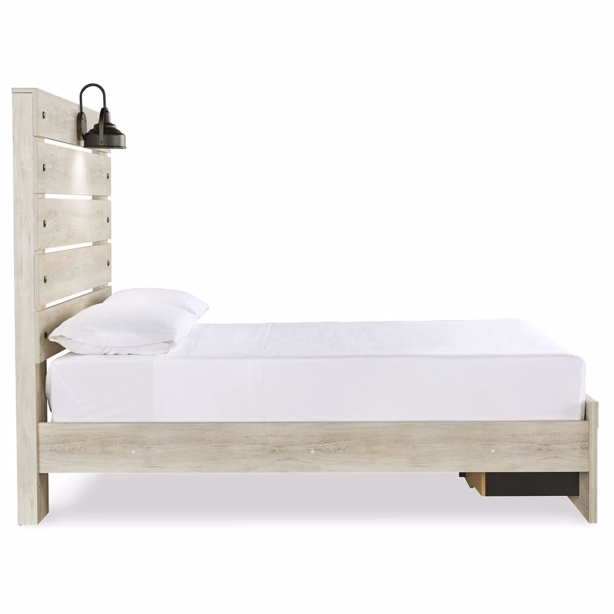 Cambeck Full Panel Bed with 2 Storage Drawers - Image 6