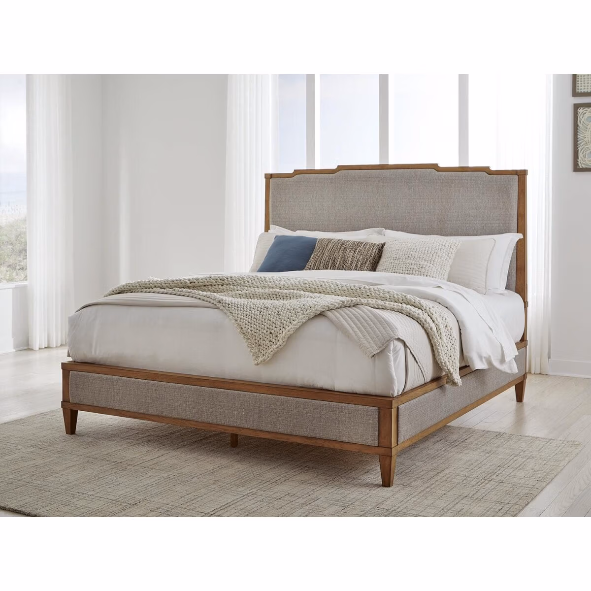 Sharlance King Upholstered Panel Bed - Image 2