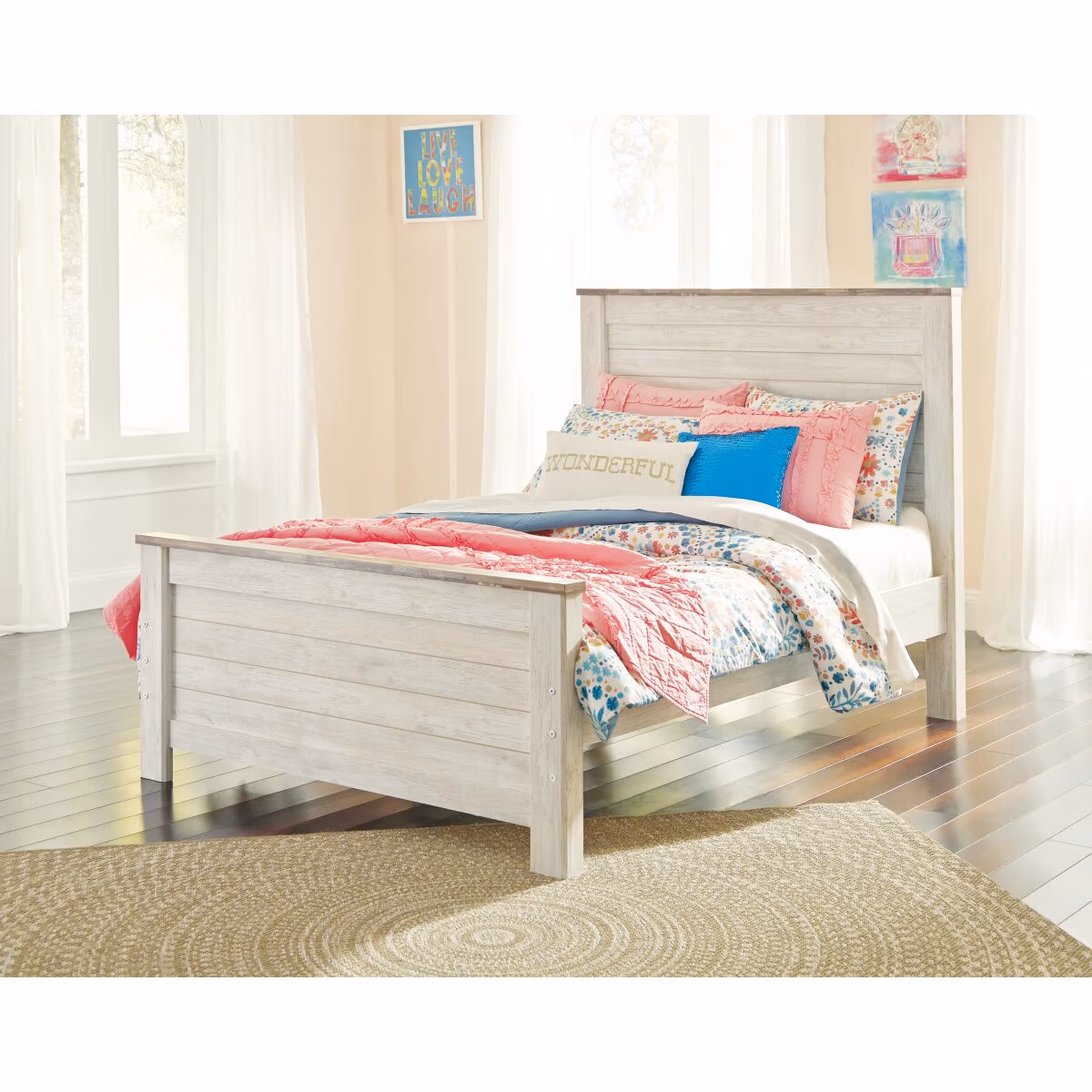 Willowton Full Panel Headboard - Image 6
