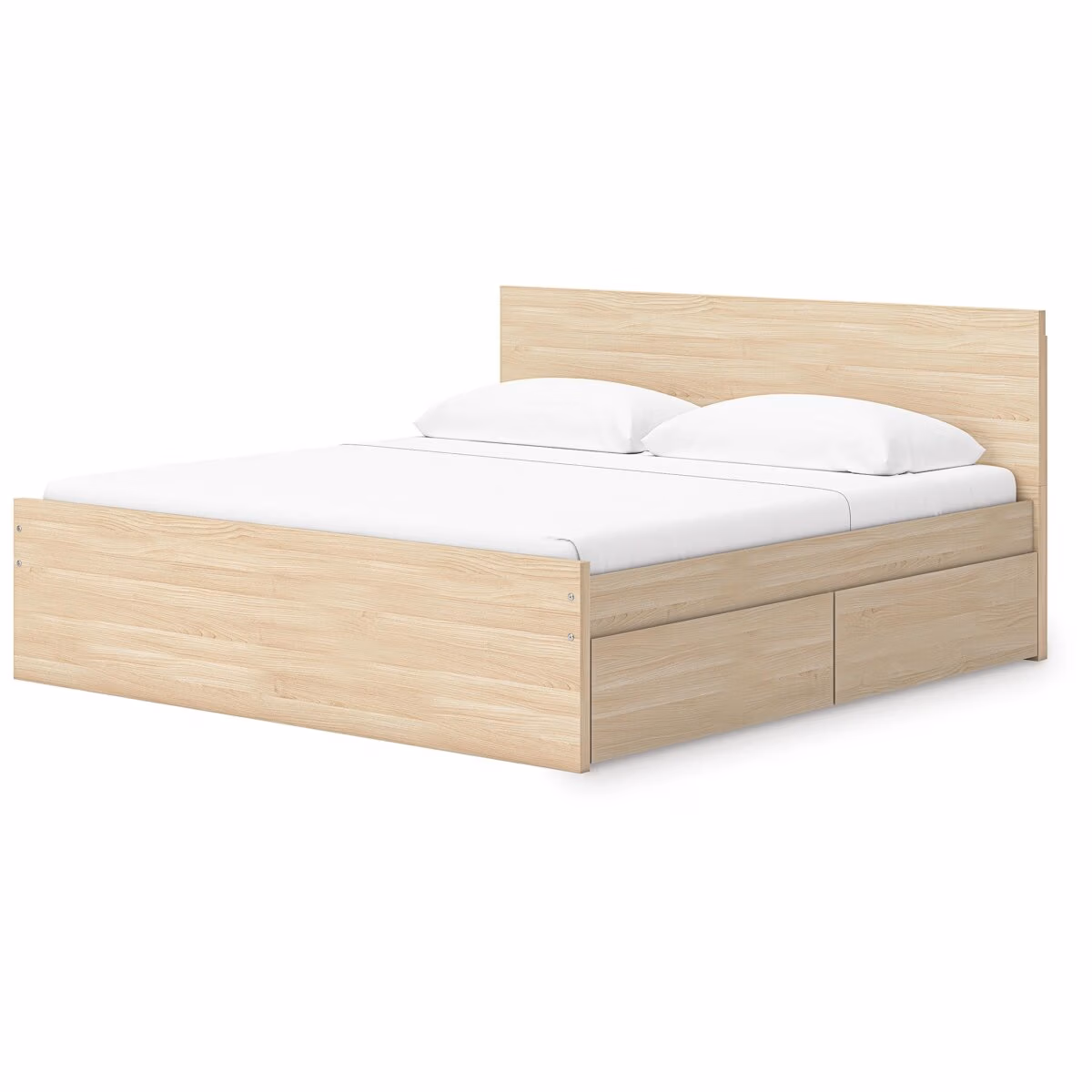 Onita Queen Panel Platform Bed with 2 Side Storage - Image 5