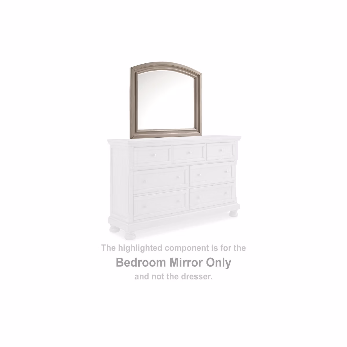 Lettner Bedroom Mirror - Image 3