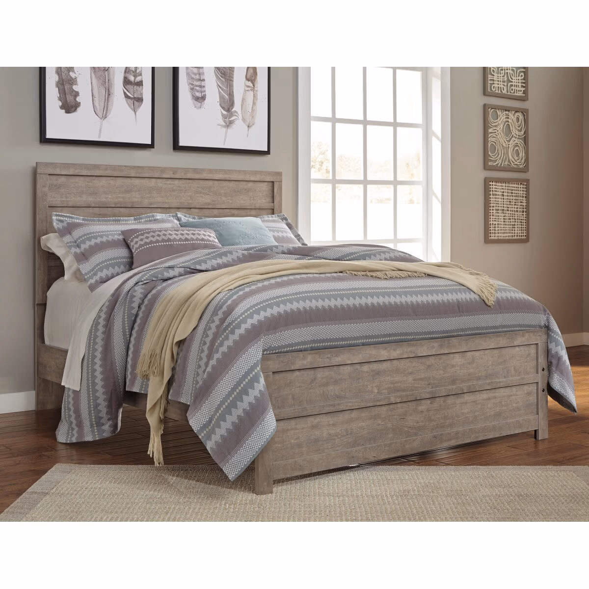 Culverbach Queen Panel Bed, Dresser and Nightstand - Image 11